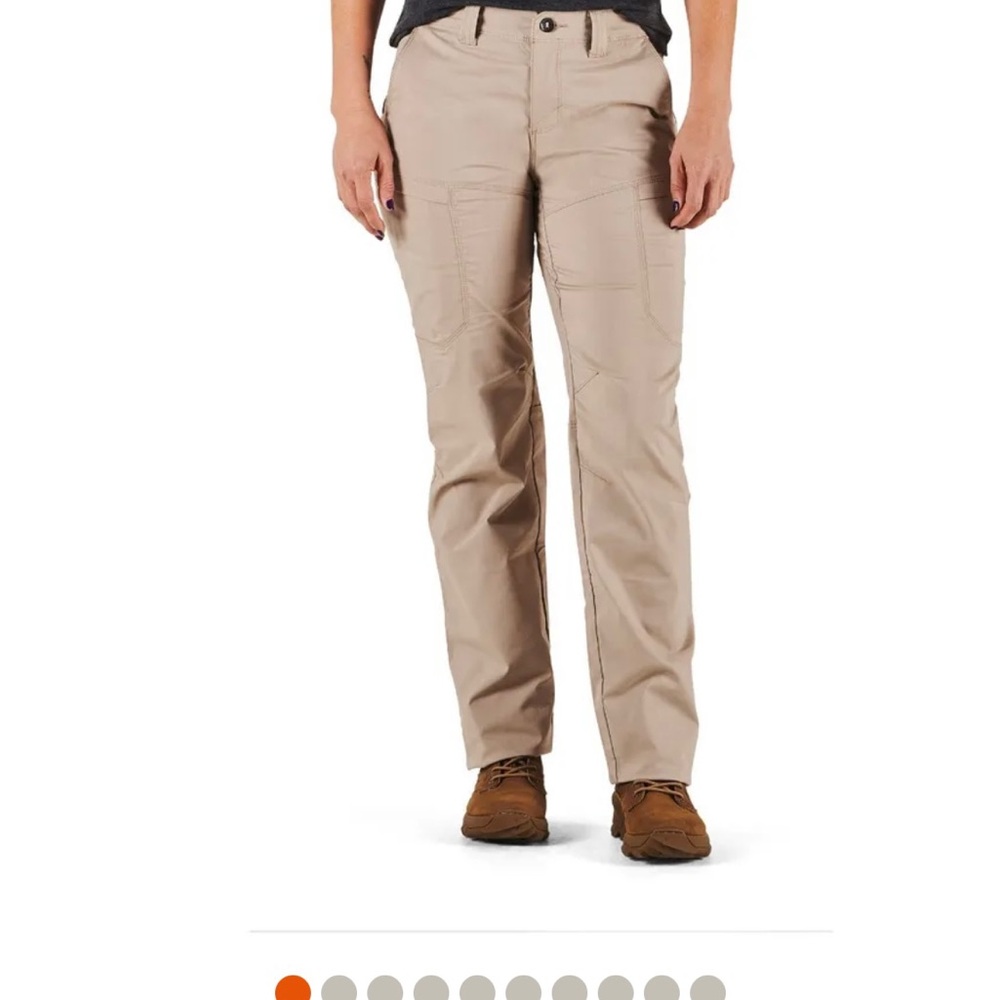 Women's Tan Tactical Apex 5.11 Pants
